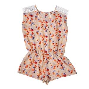 Gilligan & O'Malley Sleepwear Floral Print Romper